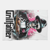 Grillvater Grillen (Küche) Handtuch (Horizontal)