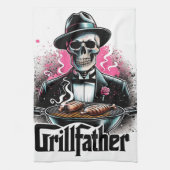 Grillvater Grillen (Küche) Handtuch (Vertikal)