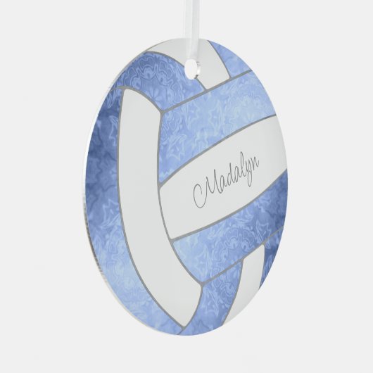 Grillvolleyball Ornament Aus Metall (Vorderseite Rechts)