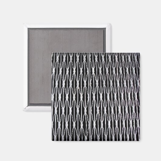 Grillwork Abstrakt Magnet (Vorderseite/Rückseite)