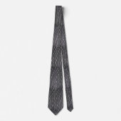 Grillwork Abstrakt Neck Tie Krawatte (Vorderseite)
