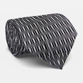 Grillwork Abstrakt Neck Tie Krawatte (Gerollt)