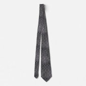 Grillwork Abstrakt Neck Tie Krawatte (Rückseite)