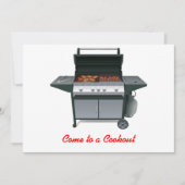 Grillzeit Einladung (Vorderseite)