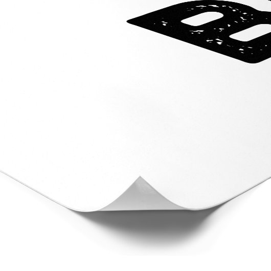 Grim Beans Funny Veggie Puns Poster (Ecke)