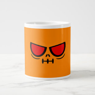 Grim Face™ Marke Orange Jumbo Tasse