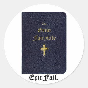 Grim Fairytale ~ Epic Versag Runder Aufkleber