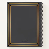 Grim Fig & Blinky Notebook Notizblock (Rückseite)