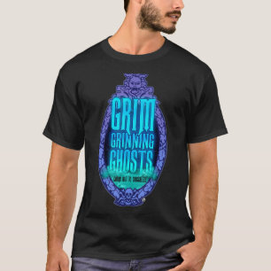 Grim Grinning Ghost Spuk sozialize T-Shirt für Män