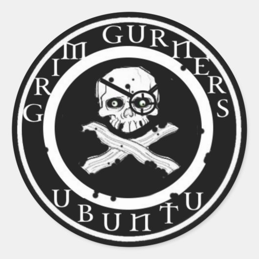 Grim Gurner Sticker (Vorderseite)