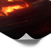 Grim Hollow Watcher Halloween Poster (Ecke)