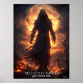 Grim Hollow Watcher Halloween Poster (Vorne)