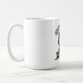 Grim Purrer Halloween Cat Kaffeetasse (Links)