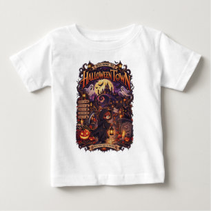 Grim Reaper Bär Halloween Town Kunst Baby T-shirt