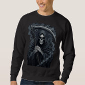 Grim Reaper Dark Art Graphic Sweatshirt (Vorderseite)