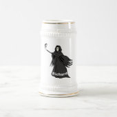 Grim Reaper Golfer Stein | Golf Beer Lovers Gift Bierglas (Mittel)
