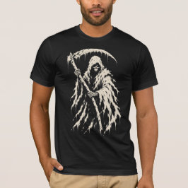 Grim Reaper Halloween Streetwear Mode T-Shirt