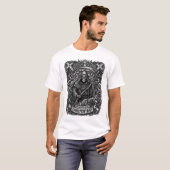 Grim Reaper Memento Mori Unbußfertig T-Shirt (Vorne ganz)