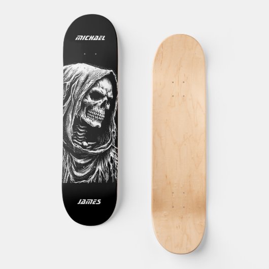 Grim Reaper Personalized Skateboard (Vorderseite)