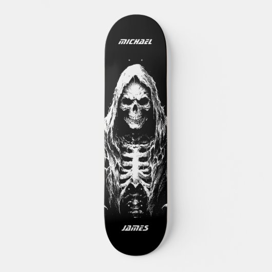 Grim Reaper Personalized Skateboard (Vorderseite)