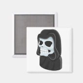 Grim Sensenmann Avatar People-Symbol Magnet (Vorderseite/Rückseite)