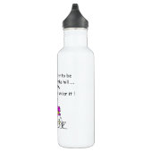 Grim Sensenmann Birthday Spaß Edelstahlflasche (Rechts)