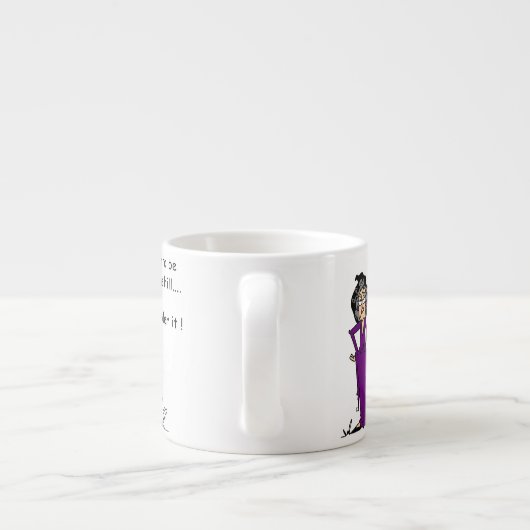 Grim Sensenmann Birthday Spaß Espressotasse (Rückseite)