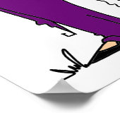 Grim Sensenmann Birthday Spaß Poster (Ecke)