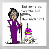 Grim Sensenmann Birthday Spaß Poster (Vorne)