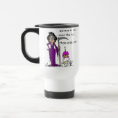 Grim Sensenmann Birthday Spaß Reisebecher (Links)