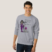 Grim Sensenmann Birthday Spaß Sweatshirt (Vorne ganz)