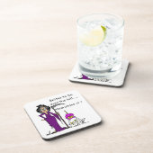 Grim Sensenmann Birthday Spaß Untersetzer (Rechte Seite)