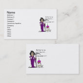 Grim Sensenmann Birthday Spaß Visitenkarte (Vorne/Hinten)