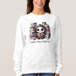 Grim Sensenmann Book Lover, Custom Book Club Sweatshirt