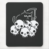 Grim Sensenmann Cat Mousepad (Vorne)