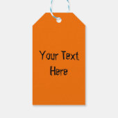 Grim Sensenmann Creepy Funny Cartoon Geschenkanhänger (Rückseite)