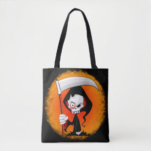 Grim Sensenmann Creepy Funny Cartoon Tasche