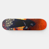 Grim Sensenmann Fire & Brimstone Skateboard (Horizontal)