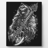 Grim Sensenmann Guitar Fotoplatte (Vorderseite)