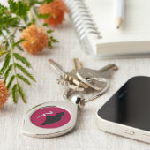 Grim Sensenmann Halloween Schlüsselanhänger (Seite)