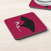 Grim Sensenmann Halloween Untersetzer (Linke Seite)