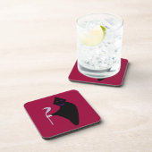 Grim Sensenmann Halloween Untersetzer (Rechte Seite)