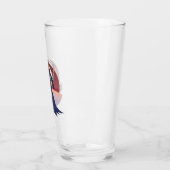 Grim Sensenmann Hitchwandern Glas (Links)