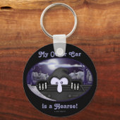 Grim Sensenmann Kilroy Schlüsselanhänger (Vorderseite)