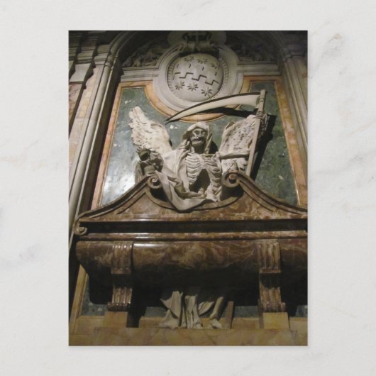 GRIM SENSENMANN POSTCARD POSTKARTE (Vorderseite)