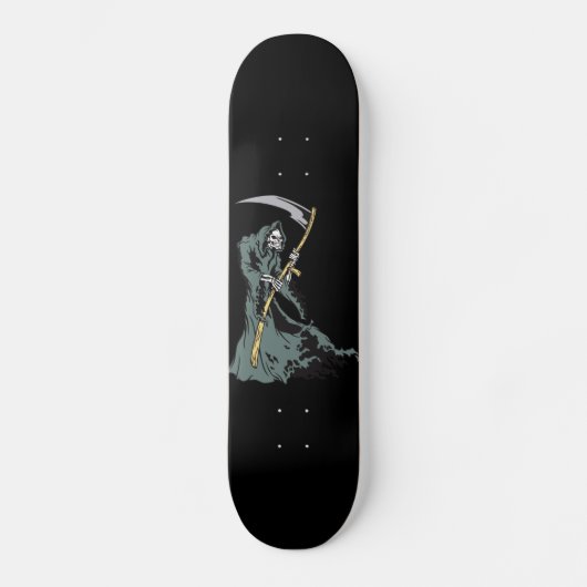 Grim Sensenmann Skateboard (Vorderseite)