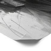 Grim Sensenmann Skeleton mit Assault Rifle Poster (Ecke)