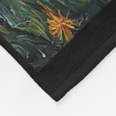 Grim Sensenmann Skeleton - Van Gogh Style - Starry Fleecedecke (Ecke)