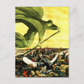 Grim Sensenmann Sky Postcard Postkarte (Vorderseite)