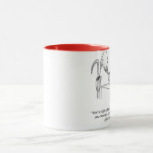 Grim Sensenmann Spaß Tasse Geschenk (Zentrum)